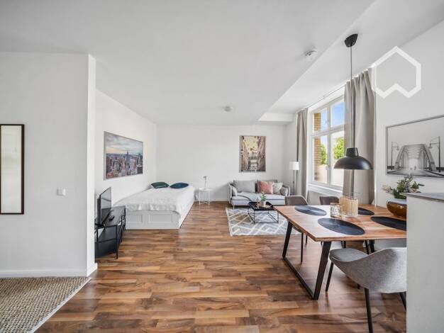 Studio zur Miete Wohnen auf Zeit 890 € 1 Zimmer 43 m² frei ab 01.03.2026 Neue Neustadt Magdeburg 39124