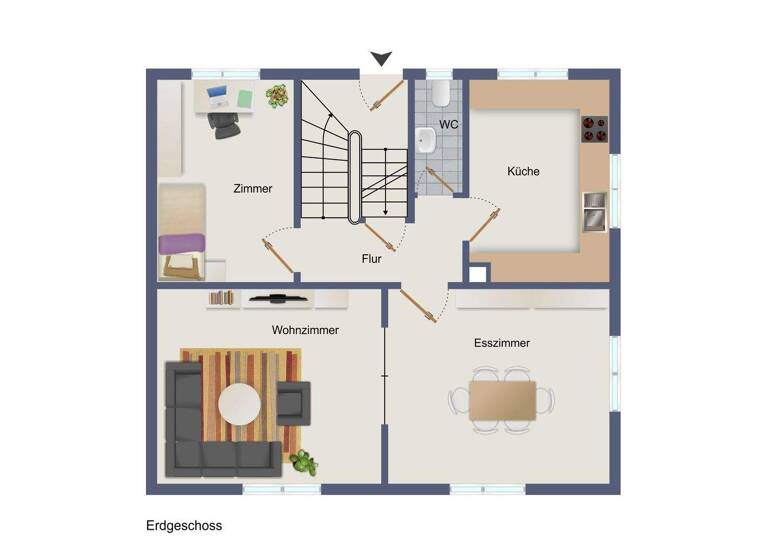 Einfamilienhaus zum Kauf 275.000 € 7 Zimmer 110 m² 403 m² Grundstück Truchtelfingen Albstadt 72461