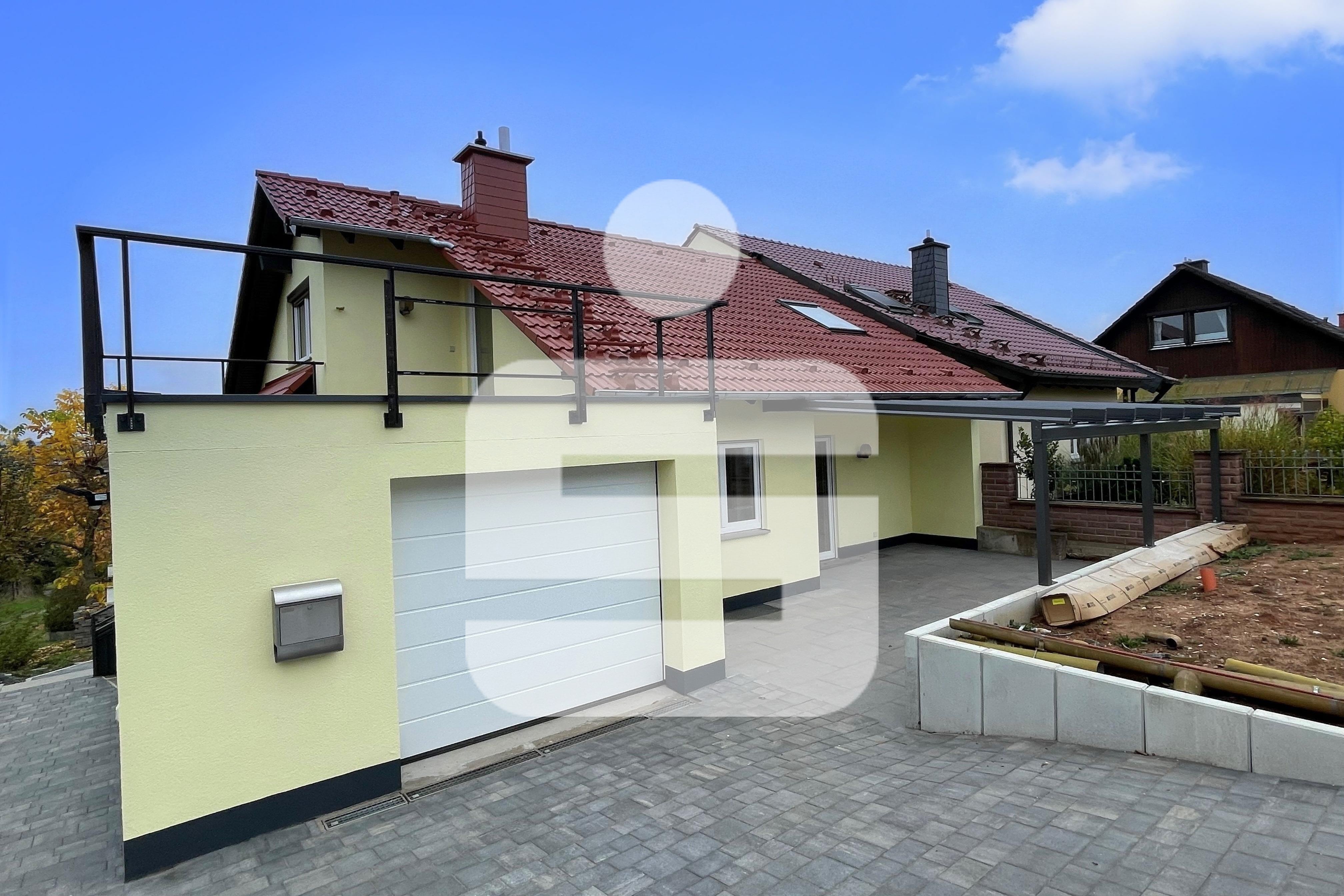 Doppelhaushälfte zur Miete 990 € 4 Zimmer 140 m²<br/>Wohnfläche 679 m²<br/>Grundstück ab sofort<br/>Verfügbarkeit Garitz Bad Kissingen 97688