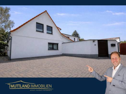 Doppelhaushälfte zum Kauf 290.000 € 5 Zimmer 125 m² 450 m² Grundstück Frankensiedlung Stralsund / Andershof 18439