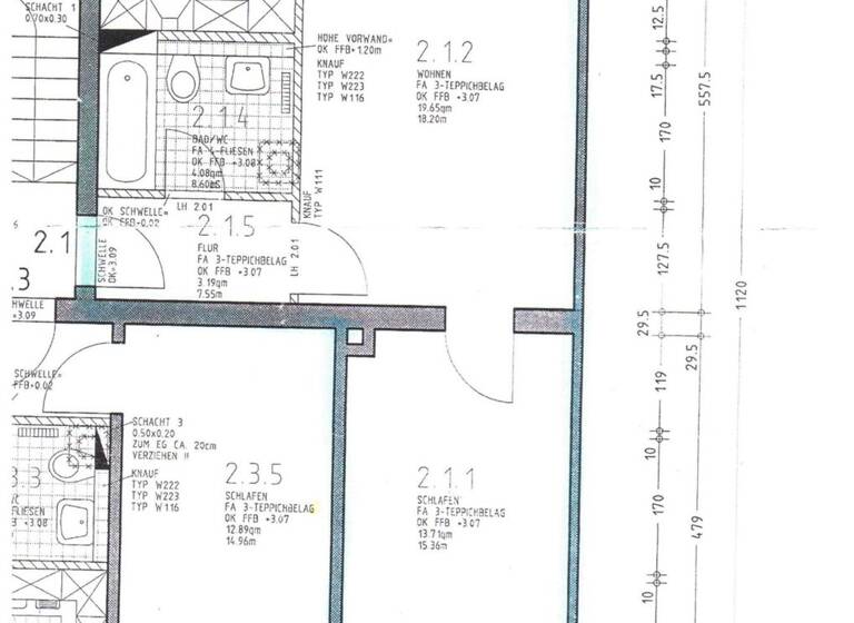 Wohnung zum Kauf 155.000 € 2 Zimmer 52 m² 1. Geschoss Gohlis-Nord Leipzig 04157