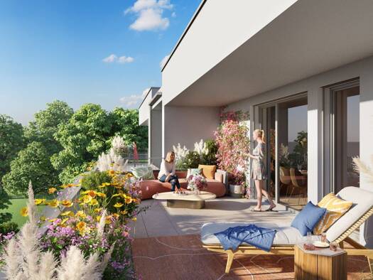 Penthouse zum Kauf - Erstbezug 497.829 € 3 Zimmer 62,6 m² 3. Geschoss Himmelreichweg 1 Mariatrost Graz 8044