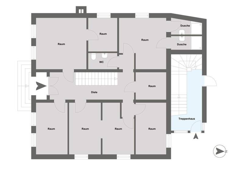 Stadthaus zum Kauf 625.000 € 22 Zimmer 313 m² 598 m² Grundstück frei ab sofort Wyk auf Föhr 25938