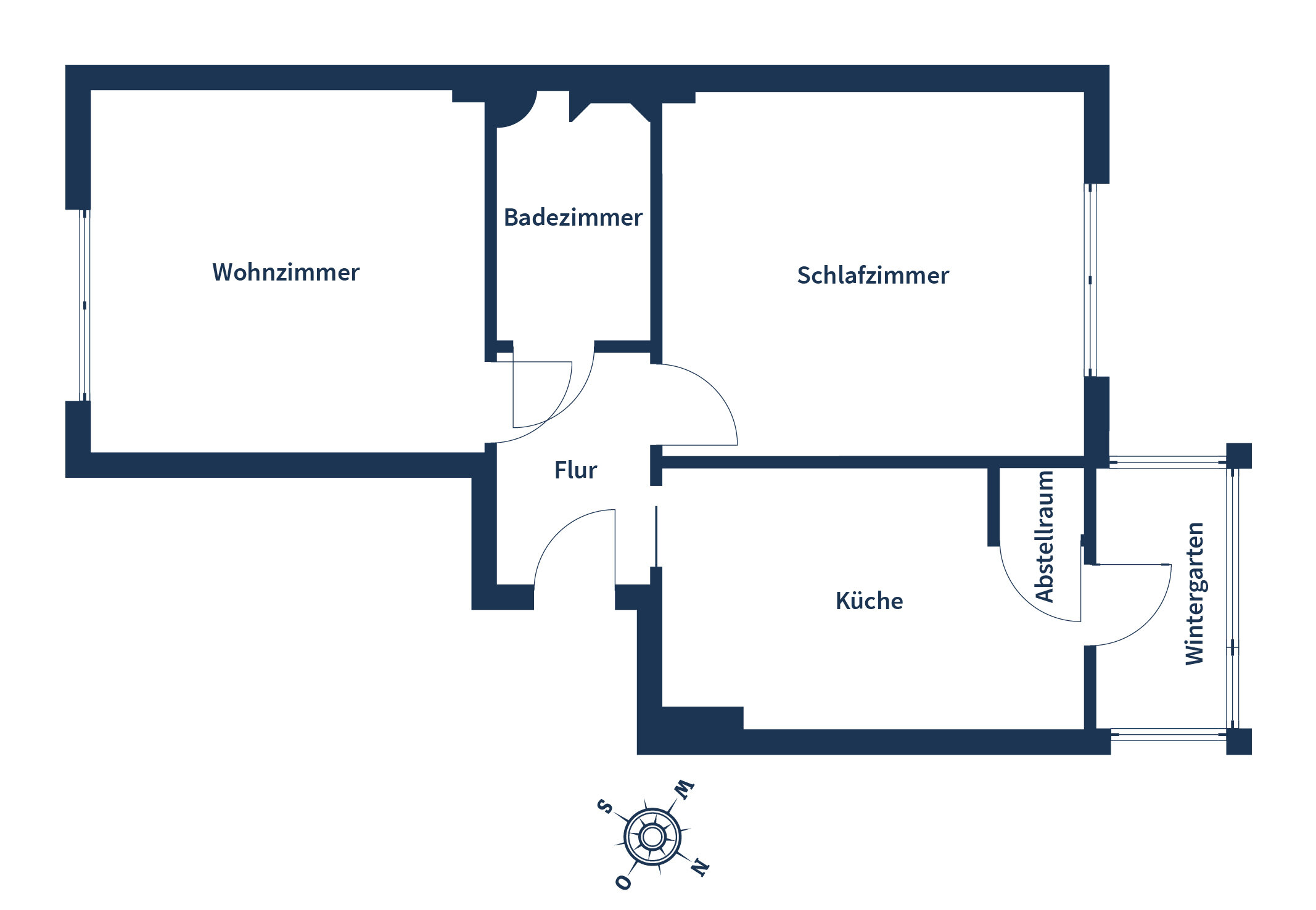 Wohnung zum Kauf 189.000 € 2 Zimmer 85 m²<br/>Wohnfläche EG<br/>Geschoss Findorff - Bürgerweide Bremen 28215