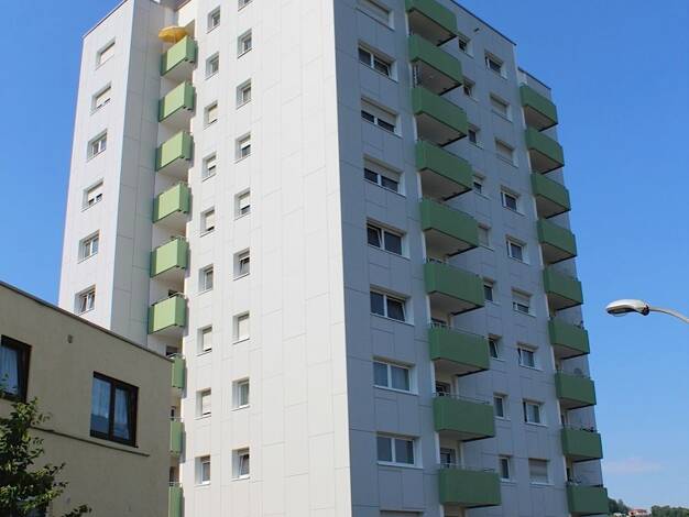 Wohnung zur Miete 350 € 1 Zimmer 41,5 m² 9. Geschoss frei ab 01.08.2025 Lenaustraße 3 Bad Mergentheim Bad Mergentheim 97980