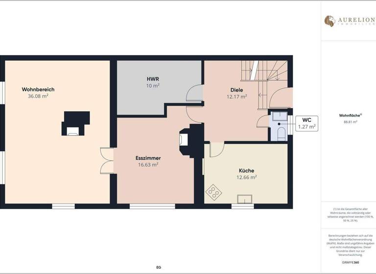 Einfamilienhaus zum Kauf 449.000 € 6 Zimmer 152,8 m² 361 m² Grundstück Strietwald Aschaffenburg / Strietwald 63741