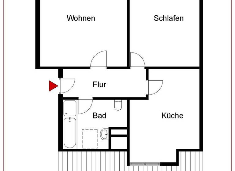 Wohnung zum Kauf 195.000 € 2 Zimmer 60 m² 2. Geschoss Bernhausen Filderstadt 70794