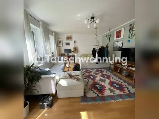 Terrassenwohnung zur Miete Tauschwohnung 850 € 1,5 Zimmer 43 m² EG Ludwigsvorstadt-Isarvorstadt München 80469