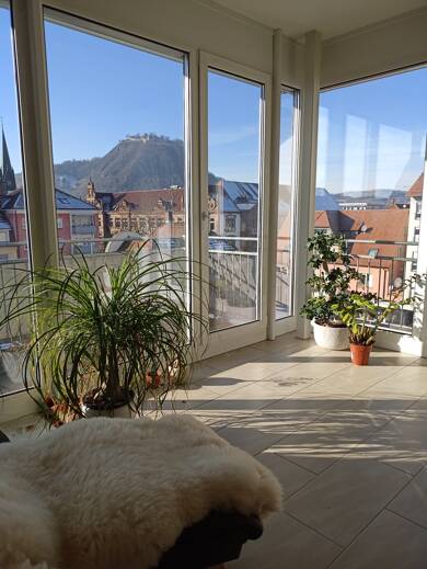 Wohnung zur Miete 1.000 € 2,5 Zimmer 120 m² Dachgeschoss, 3. Geschoss frei ab 01.07.2025 Ekkehard - Realschule 3 Singen (Hohentwiel) 78224