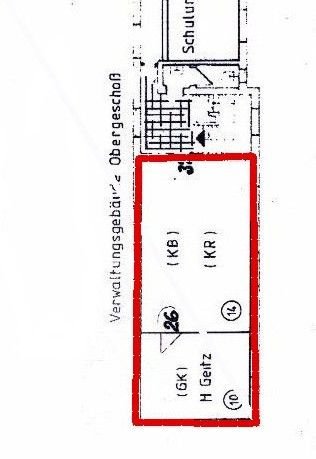 Büro-/Praxisfläche zur Miete 540 € 2 Zimmer 60 m²<br/>Bürofläche Ost Schwabach 91126