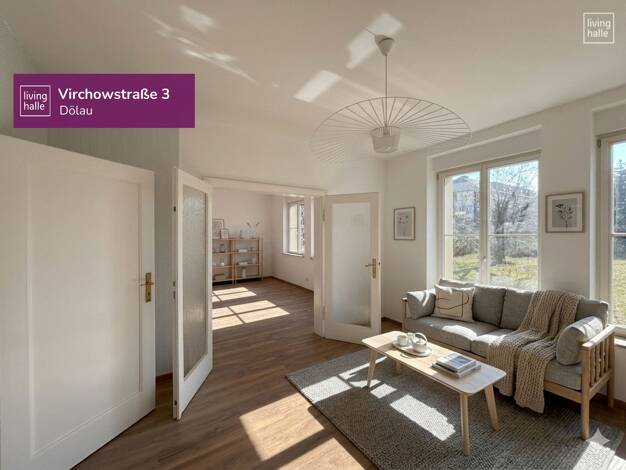 Terrassenwohnung zur Miete 2.600 € 8 Zimmer 190 m² Virchowstraße 3 Dölau West 06120