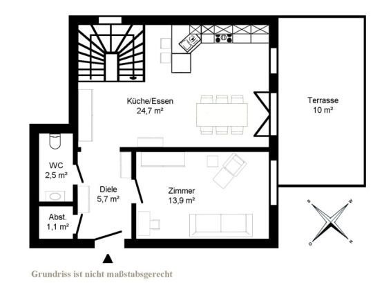 Wohnung zum Kauf provisionsfrei 241.000 € 3 Zimmer 104 m²<br/>Wohnfläche ab sofort<br/>Verfügbarkeit Philipsstraße St.Georg Hamburg 20099