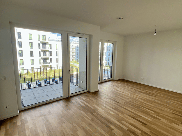 Wohnung zur Miete - Erstbezug 1.059 € 1 Zimmer 48,1 m² 2. Geschoss Marius-Carpentier-Straße 20 Spandau Spandau 13587