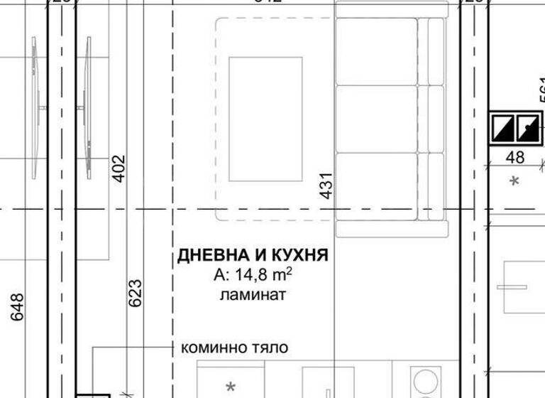 Studio zum Kauf 63.059 € 1 Zimmer 36,5 m² Tsarevo