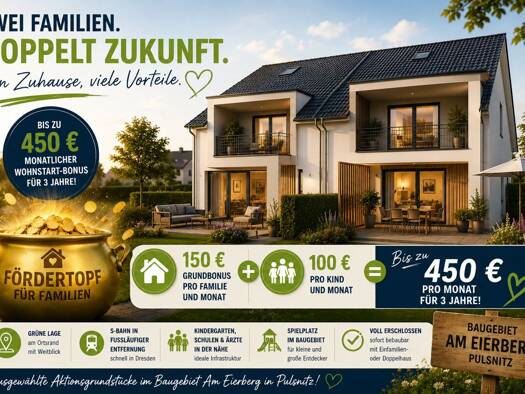 Grundstück zum Kauf 106.800 € 415 m² Grundstück Pulsnitz 01896