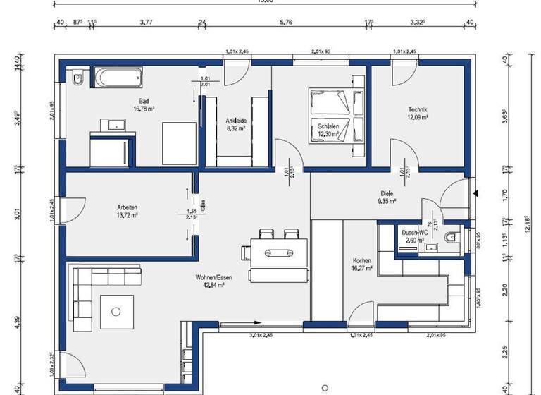 Einfamilienhaus zum Kauf - Erstbezug 690.000 € 6 Zimmer 140 m² 663 m² Grundstück Leinburg 91227