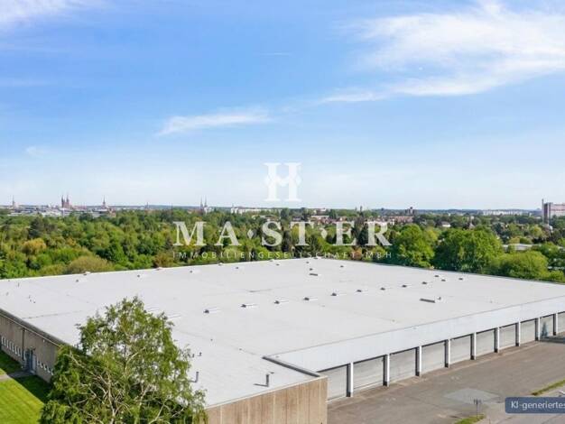 Lagerhalle zur Miete provisionsfrei 10.000 m² Lagerfläche teilbar ab 10.000 m² St. Lorenz Nord Lübeck 23556
