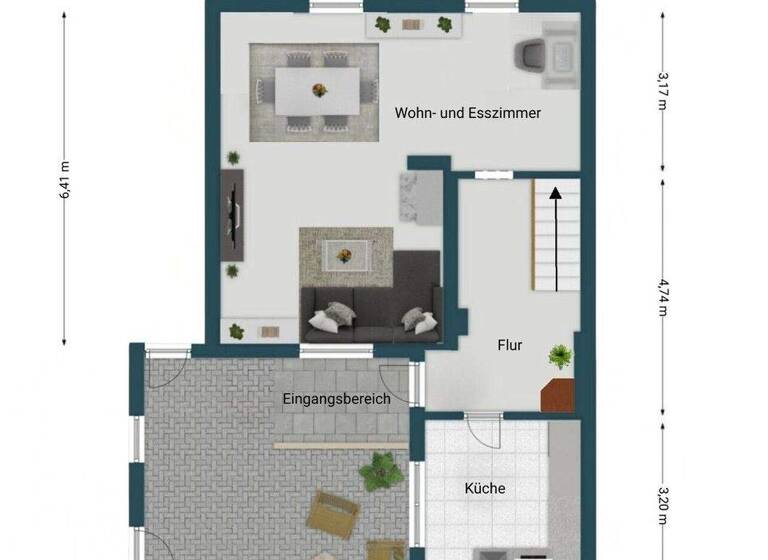 Doppelhaushälfte zum Kauf 195.000 € 3 Zimmer 92 m² 525 m² Grundstück Barleben 39179