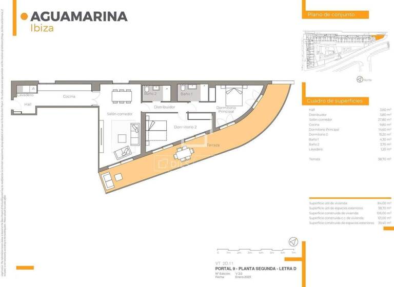 Wohnung zum Kauf 709.500 € 121 m² Ibiza 07800