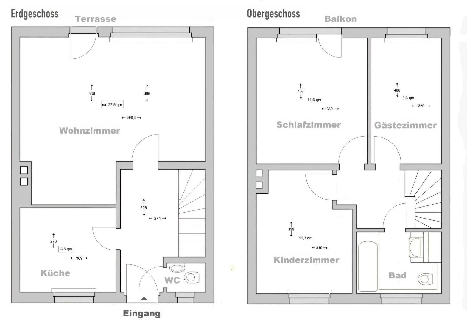 Reihenmittelhaus zum Kauf provisionsfrei 205.000 € 4 Zimmer 88 m²<br/>Wohnfläche 230 m²<br/>Grundstück Südliche Aue Peine 31226