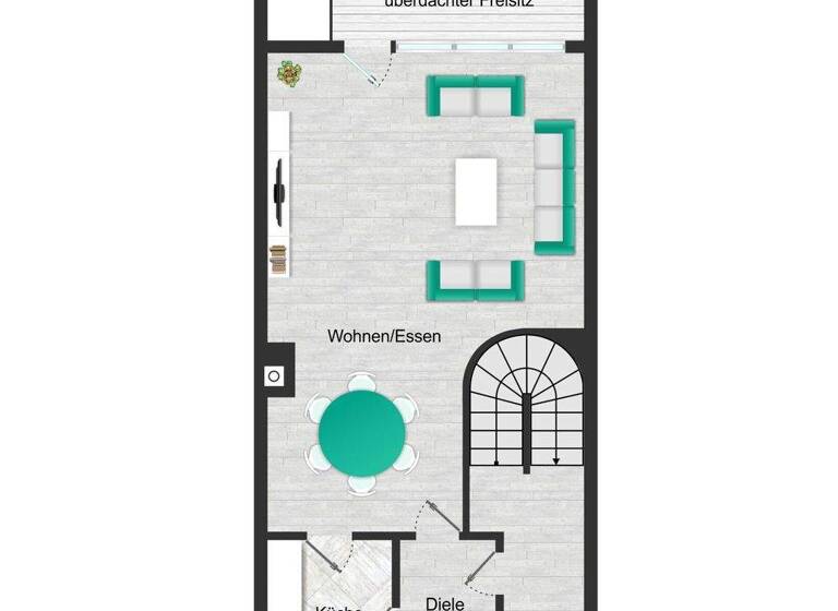 Reihenmittelhaus zum Kauf provisionsfrei 698.000 € 5 Zimmer 151,1 m² 163 m² Grundstück frei ab sofort Waldstadt Karlsruhe 76139