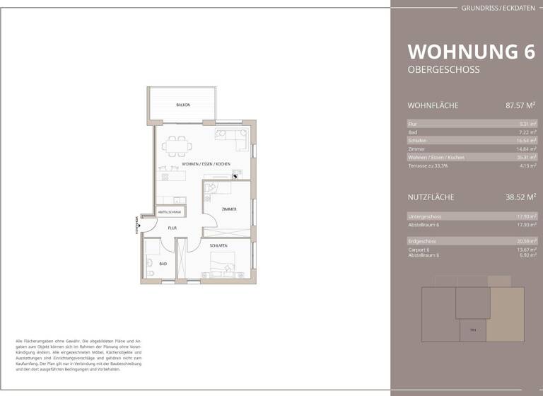 Wohnung zum Kauf - Erstbezug provisionsfrei 419.322 € 3 Zimmer 87,6 m² Lautenbach 77794
