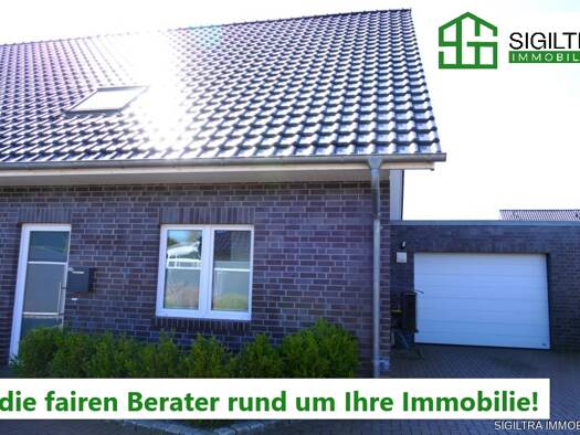 Doppelhaushälfte zum Kauf provisionsfrei 315.000 € 4 Zimmer 115 m² 390 m² Grundstück Sögel Sögel 49751