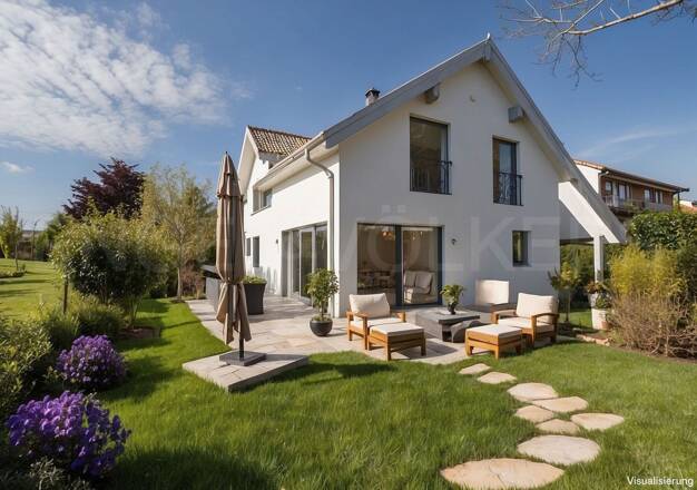 Einfamilienhaus zum Kauf 1.850.000 € 5 Zimmer 204 m² 520 m² Grundstück frei ab sofort Feldkirchen Feldkirchen 85622