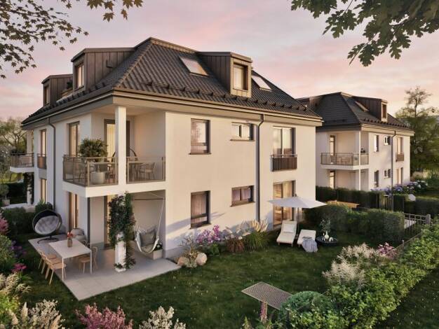 Wohnung zum Kauf - Erstbezug provisionsfrei 737.000 € 2 Zimmer 64 m² 2 Geschosse frei ab 01.11.2027 Ernastraße 14 Trudering-Riem München 81827