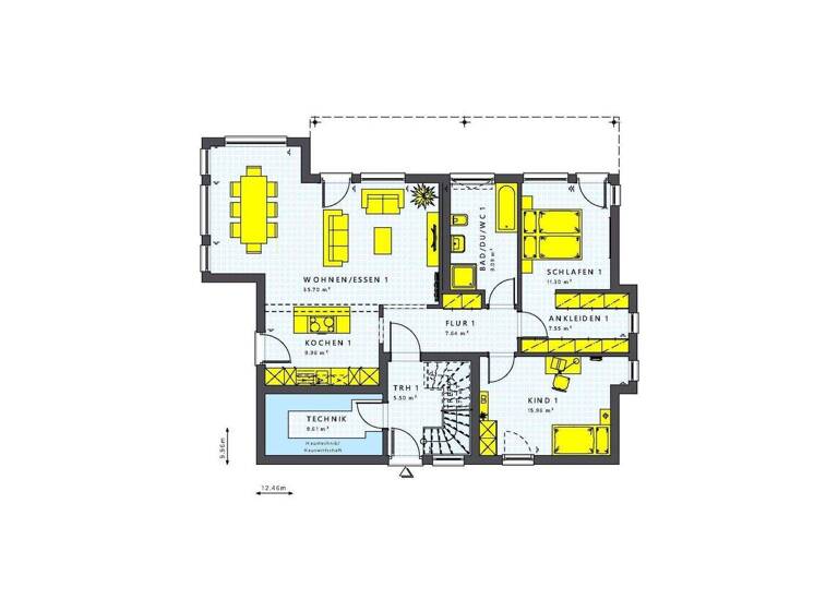 Mehrfamilienhaus zum Kauf 952.024 € 6 Zimmer 204 m² 900 m² Grundstück Echzell 61209