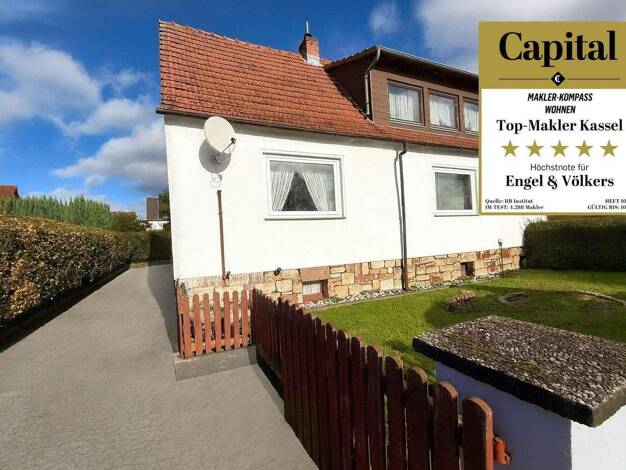 Doppelhaushälfte zum Kauf 198.000 € 6 Zimmer 135 m² 1.000 m² Grundstück Rothwesten Fuldatal 34233