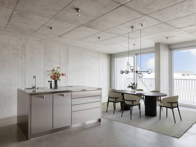 Wohnung zur Miete 3.975 € 2 Zimmer 88,3 m² 9. Geschoss frei ab sofort Johannisplatz 3 Mitte Berlin 10117