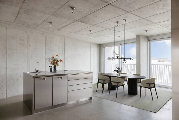 Wohnung zur Miete 3.975 € 2 Zimmer 88,3 m² 9. Geschoss frei ab sofort Johannisplatz 3 Mitte Berlin 10117