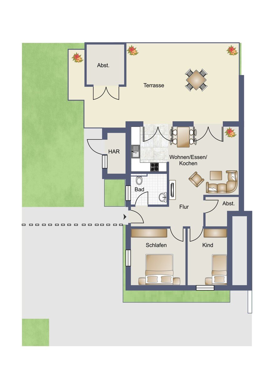 Wohnung zum Kauf 339.000 € 3 Zimmer 70 m²<br/>Wohnfläche Norden Norden 26506