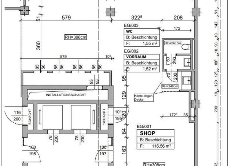 Laden zur Miete 26 € Urfahr Linz 4040