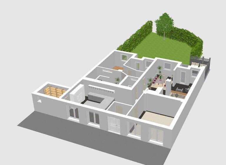 Terrassenwohnung zum Kauf provisionsfrei 386.000 € 3,5 Zimmer 168 m² EG frei ab 01.05.2026 Rattelsdorf Ratte 96179