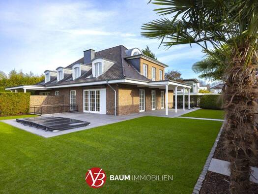 Doppelhaushälfte zur Miete 8.500 € 7 Zimmer 289,2 m² 700 m² Grundstück Büderich Meerbusch / Büderich 40667