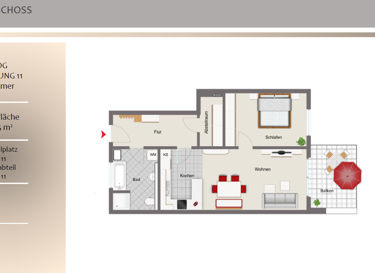 Wohnung zum Kauf provisionsfrei als Kapitalanlage geeignet 332.000 € 2 Zimmer 67,2 m² Unterdörnbach Ergoldsbach 84061