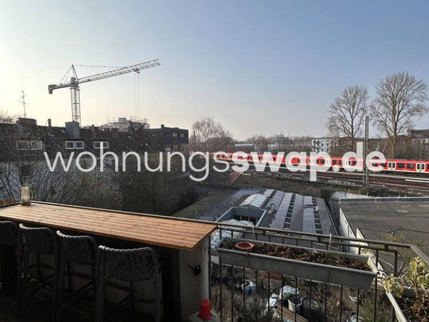 Studio zur Miete Tauschwohnung 1.300 € 3 Zimmer 88 m² 4. Geschoss Sternschanze Hamburg 20357