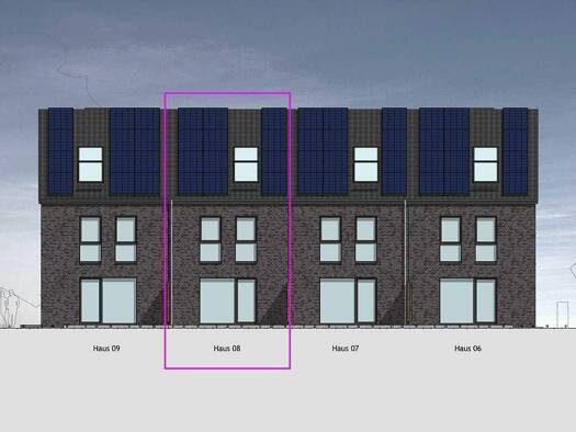 Reihenmittelhaus zum Kauf - Neubau provisionsfrei 569.900 € 4 Zimmer 131 m² 116 m² Grundstück Götzberger Straße Henstedt-Ulzburg 24558