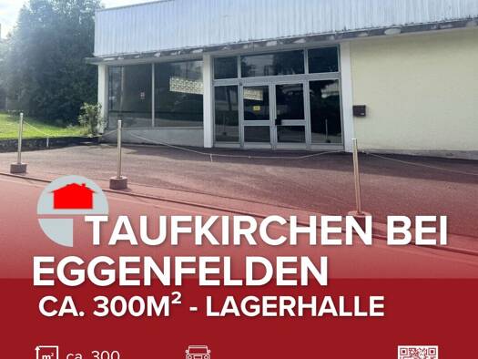 Produktionshalle zur Miete 1.000 € 300 m² Lagerfläche Taufkirchen Falkenberg 84326