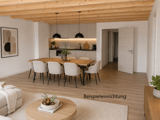 Wohnung zur Miete 700 € 2 Zimmer 79 m² 2. Geschoss frei ab sofort Hauptstraße 5 Geisenhausen Geisenhausen 84144