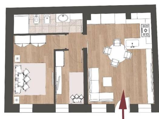 Wohnung zum Kauf 160.000 € 3 Zimmer 65 m² Chioggia