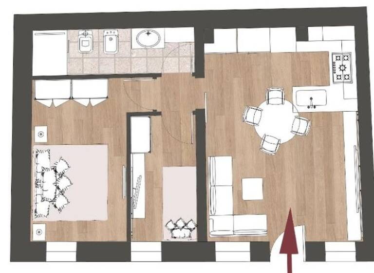 Wohnung zum Kauf 160.000 € 3 Zimmer 65 m² Chioggia