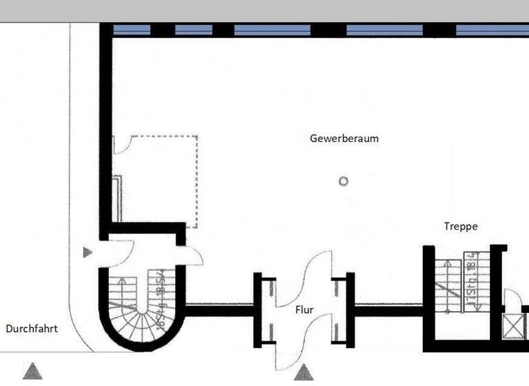 Gewerbeobjekt zum Kauf als Kapitalanlage geeignet 464.000 € 449 m² 562 m² Grundstück Innen Remscheid 42857