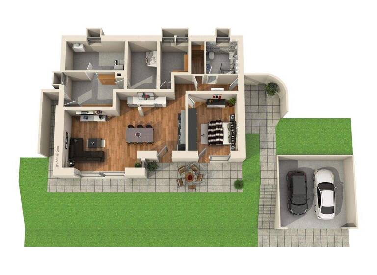 Einfamilienhaus zum Kauf 1.150.000 € 7 Zimmer 278,9 m² 909 m² Grundstück Michelbach Michelbach an der Bilz 74544