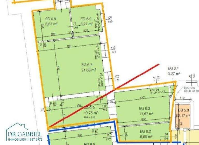 Büro zur Miete 18,23 € Wien,Meidling 1120