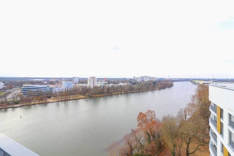Wohnung zur Miete 1.900 € 2 Zimmer 78,8 m² 12. Geschoss frei ab 01.06.2025 Gutleutstraße 289 Gutleutviertel Frankfurt-Gutleutviertel 60327