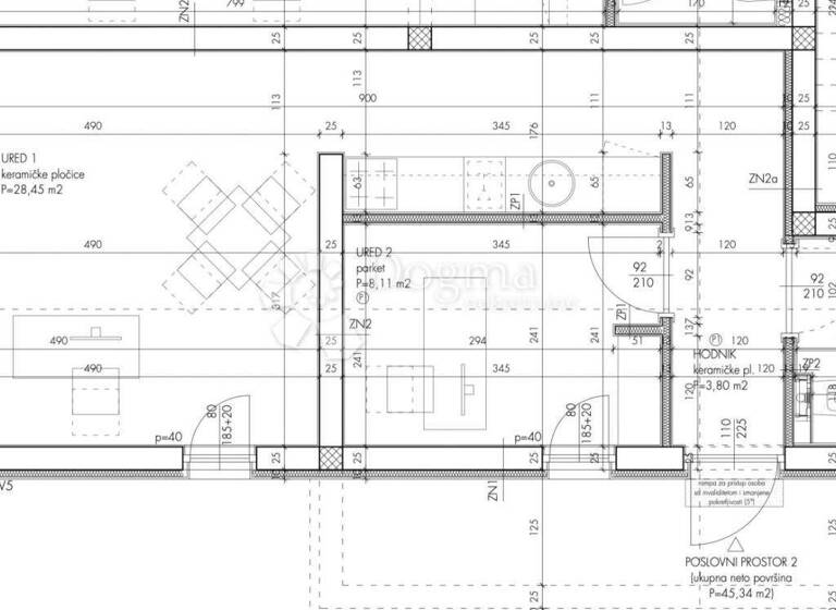 Büro zum Kauf 172.292 € 3 Zimmer Sibenik