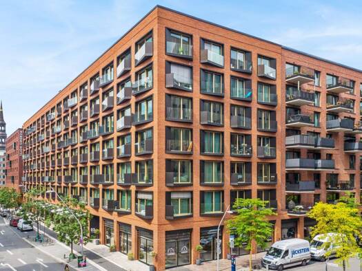 Studio zur Miete 1.360 € 1 Zimmer 43,3 m² 4. Geschoss frei ab 01.06.2026 Am Sandtorpark 3 HafenCity Hamburg 20457